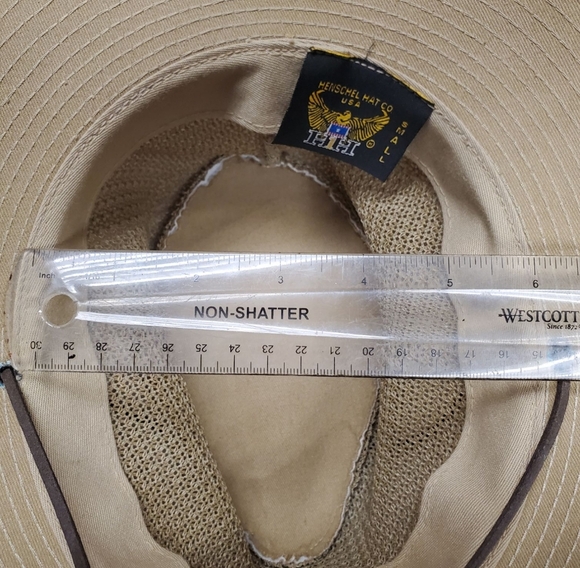 Henschel Aussie Breezer Hat. Tan. SMALL - Picture 7 of 10